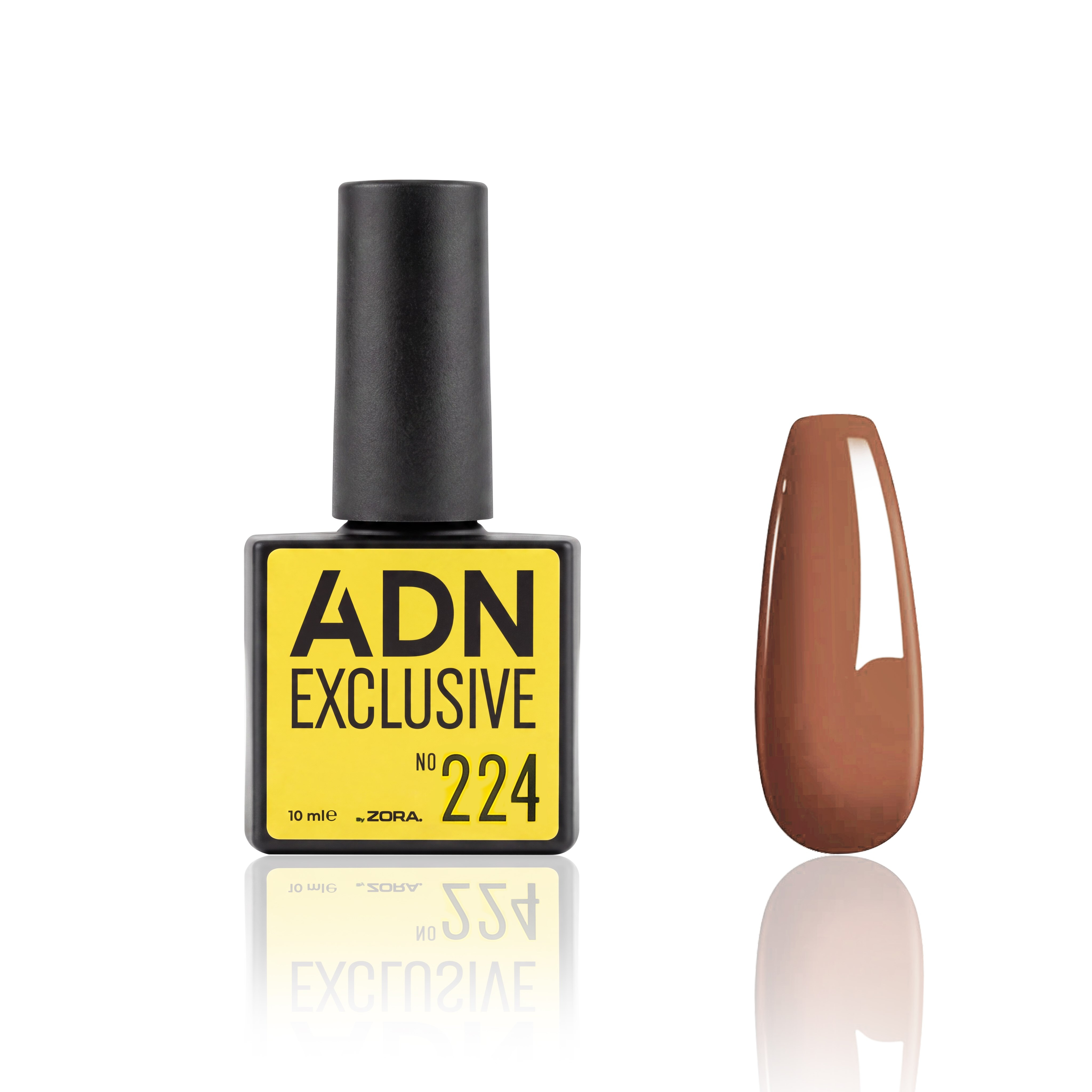 Adn Kalıcı Oje Exclusıve Seri NO:224 (AÇIK KAHVE - LEOPAR DESENİ İÇİN)