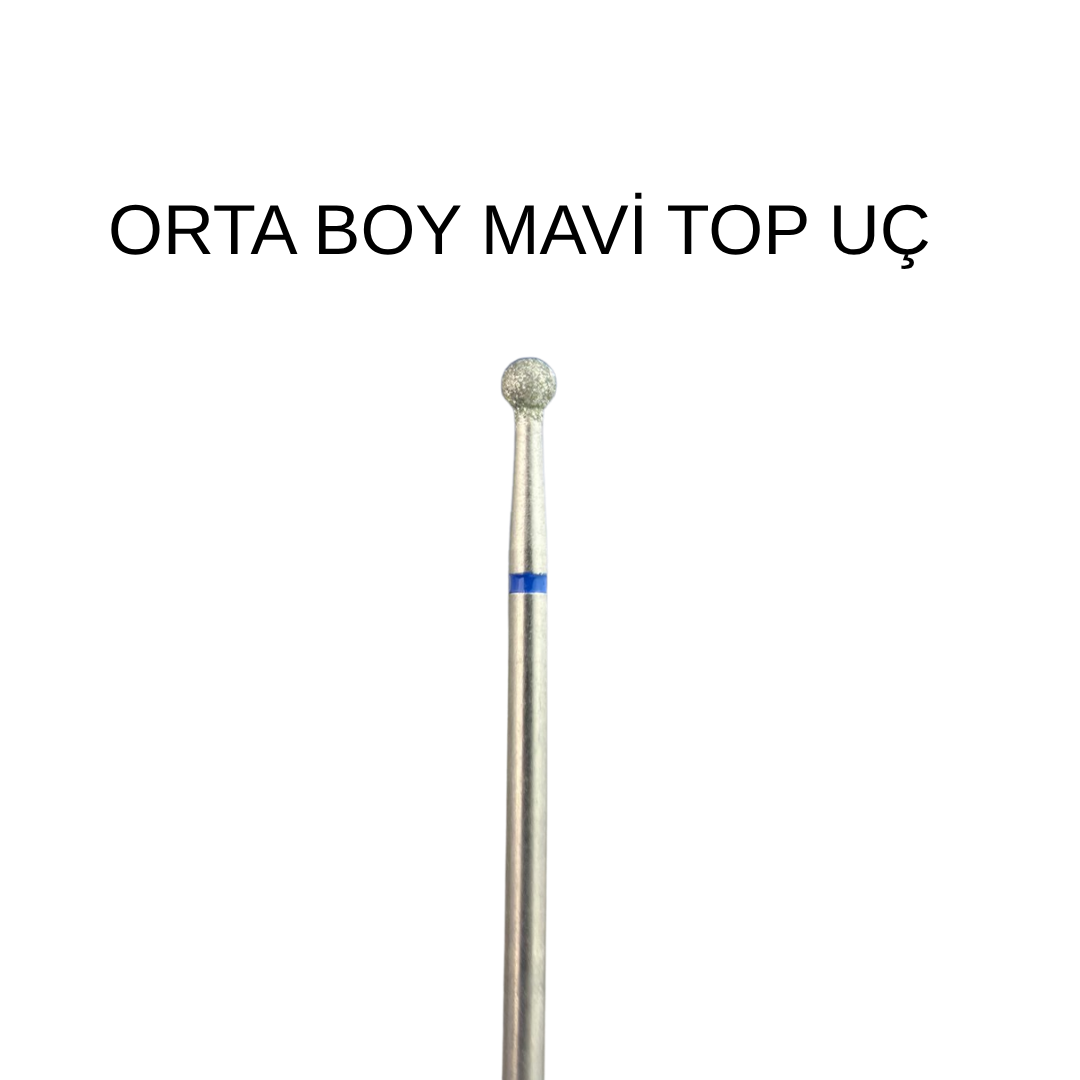 MAVİ TOP FREZE UÇ ORTA BOY