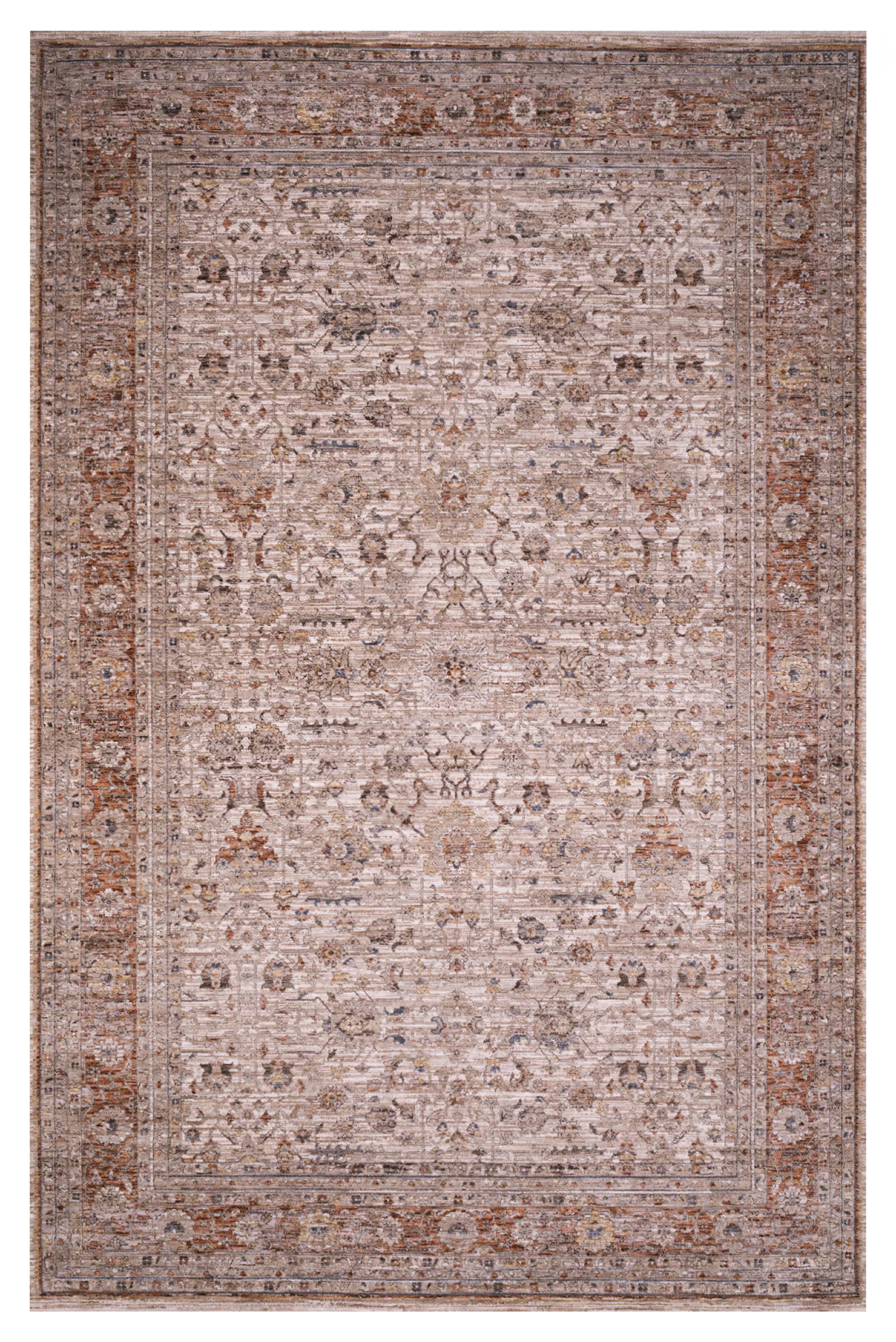 Tüm Ürünler,Bahariye,Modern Kaymaz Halı Modelleri | Yumuşak Dokulu Dekoratif Halı,ATLAS AT07 KREMİT