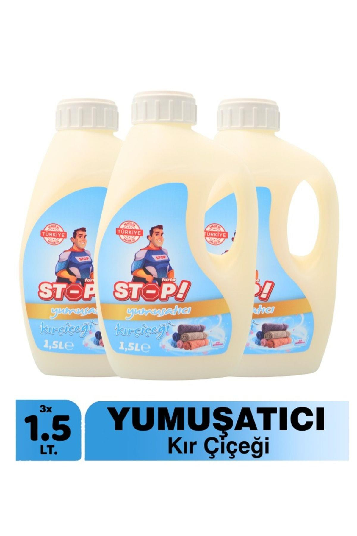 3'lü Çamaşır Yumuşatıcı 1.5 Litre Kır Çiçeği