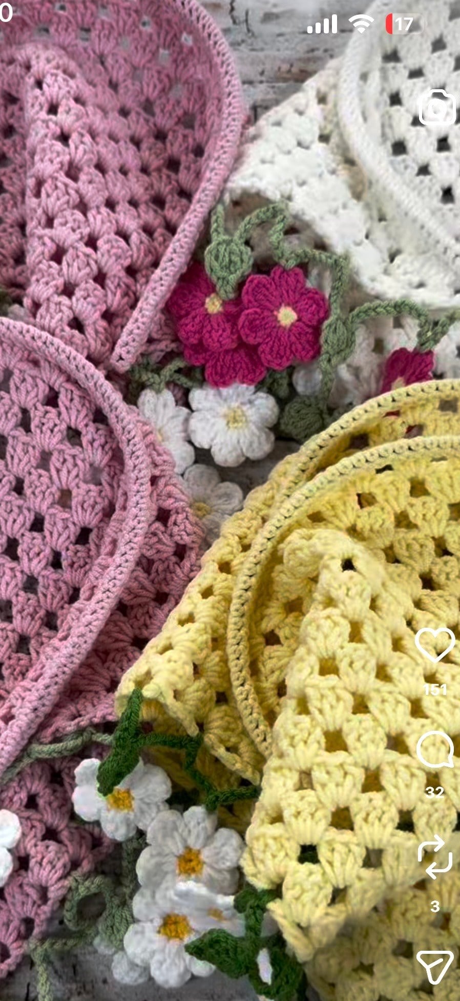 Çocuk Taçlı Bandana -  Açık Sarı Beyaz Çiçekli