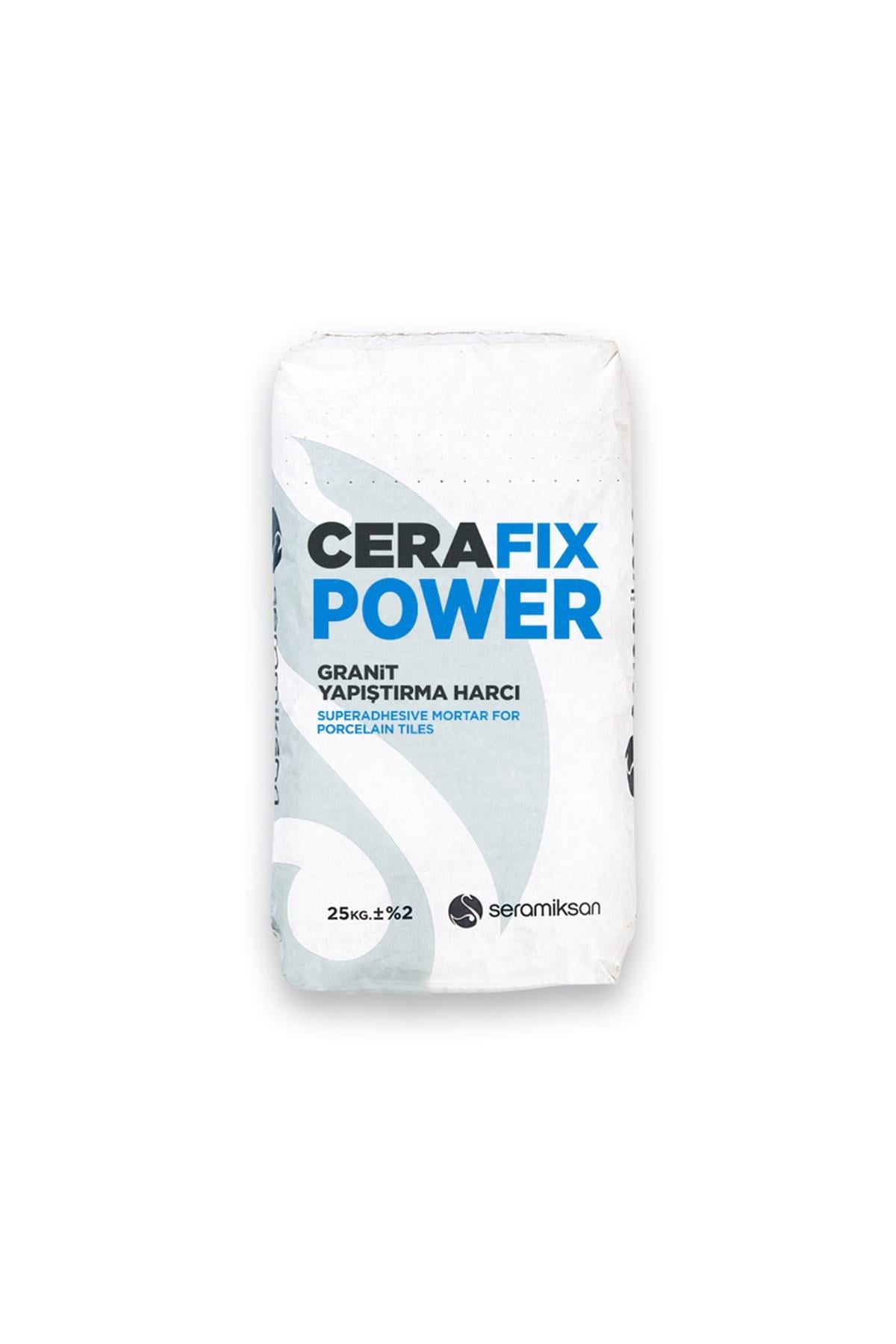 Cerafıx Power Granit Gri Yapıştırıcı Harcı 25 KG