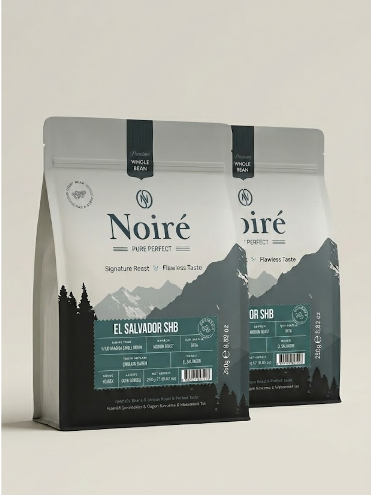 

2'li Set Noire El Salvador SHB 250g %100 Arabica – Premium Single Origin Kahve