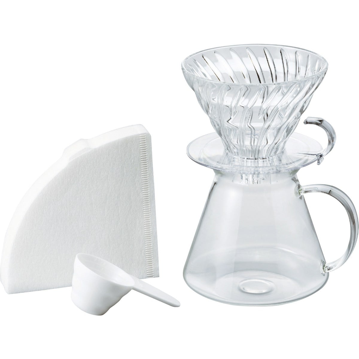 Hario V60 -  02 Cam Demleme Seti 
