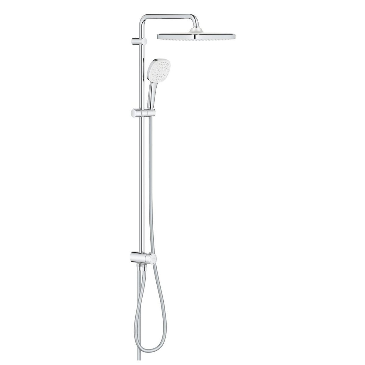 Tempesta System 250 Cube Duvar bağlantılı, divertörlü duş sistemi