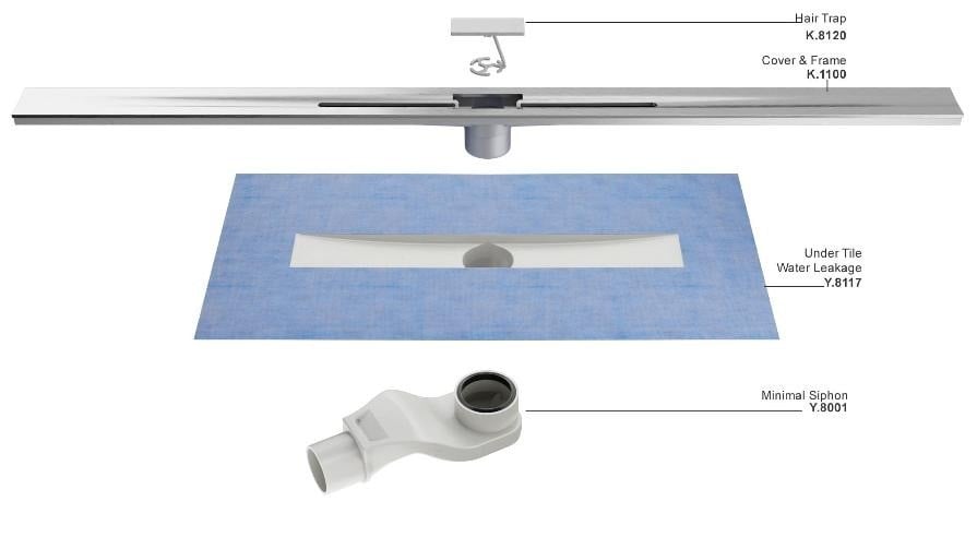 Trendline Duş Kanalı 60 CM