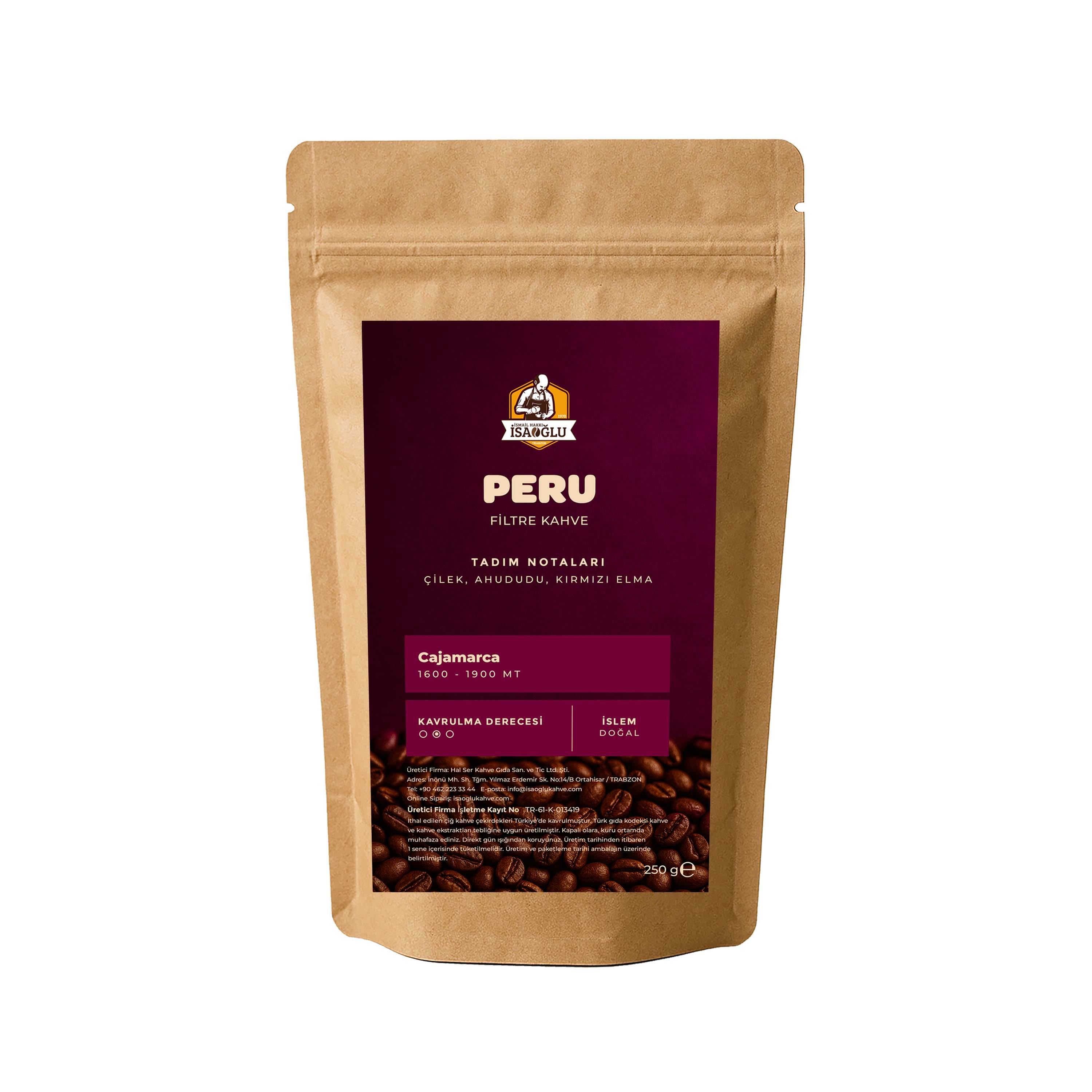 İsaoğlu Peru Filtre Kahve (250 gr)
