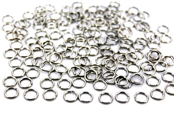 8 mm Pirinç Kalın Montaj Halkası 100 Adet