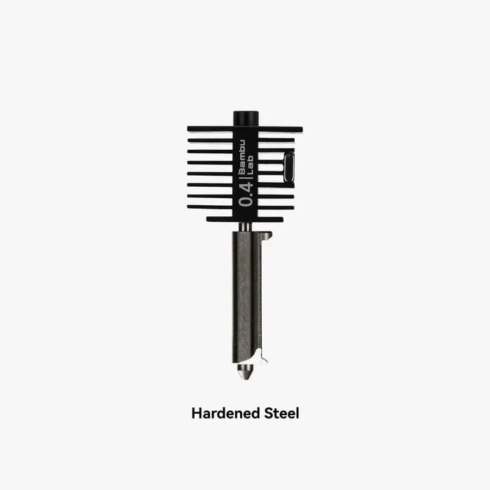 Bambu Lab Hotend with hardened steel nozzle 0.4 mm Nozzle - A1 Series - FAH019