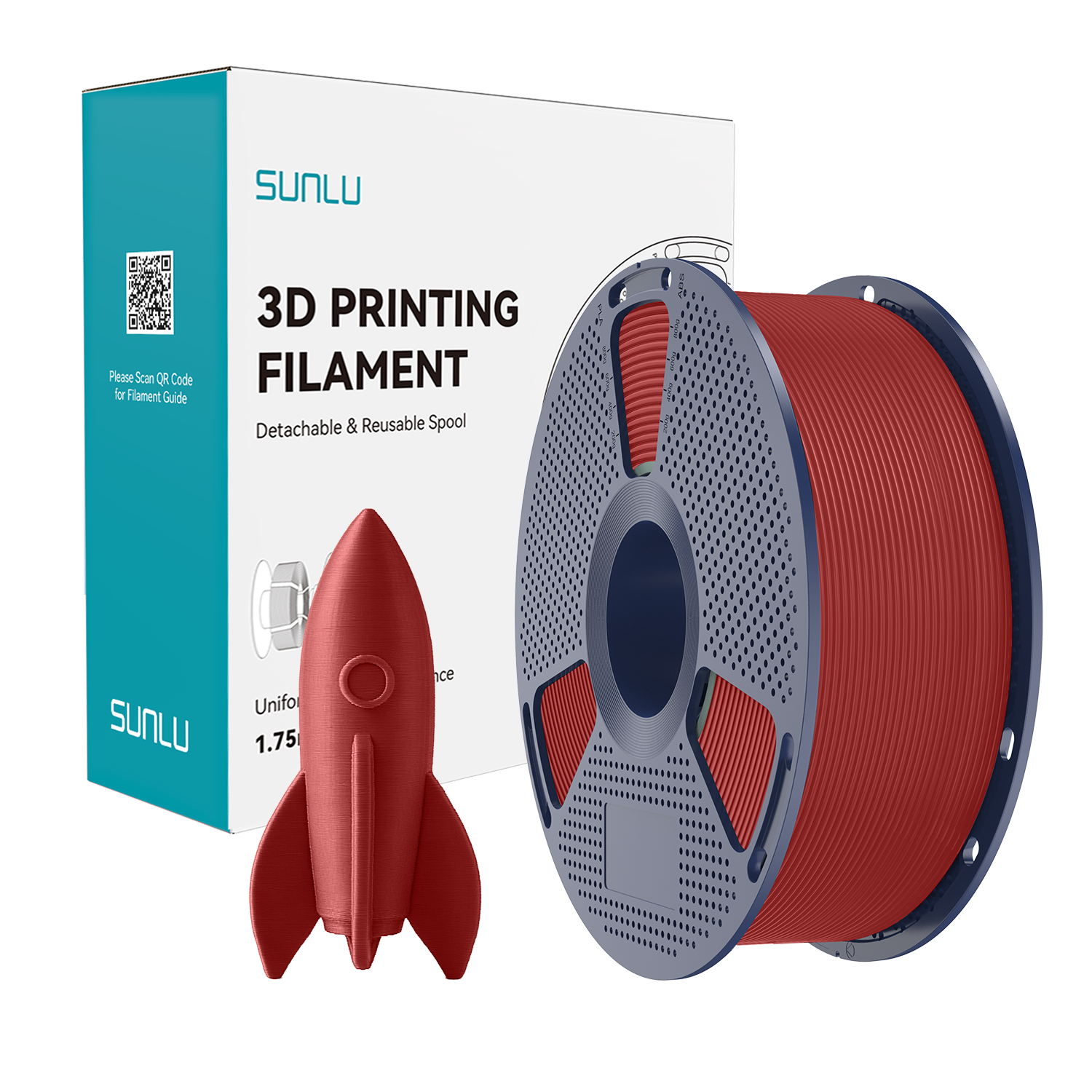 High Speed PLA Filament Red