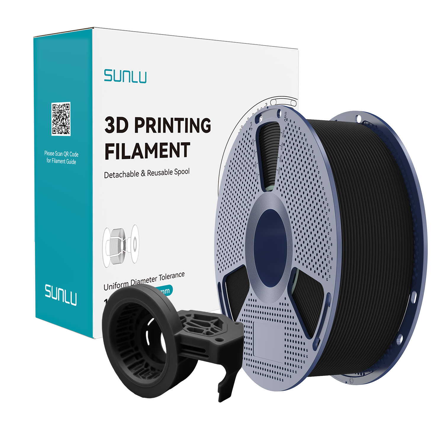 SUNLU High Speed Matte PETG Filament Black