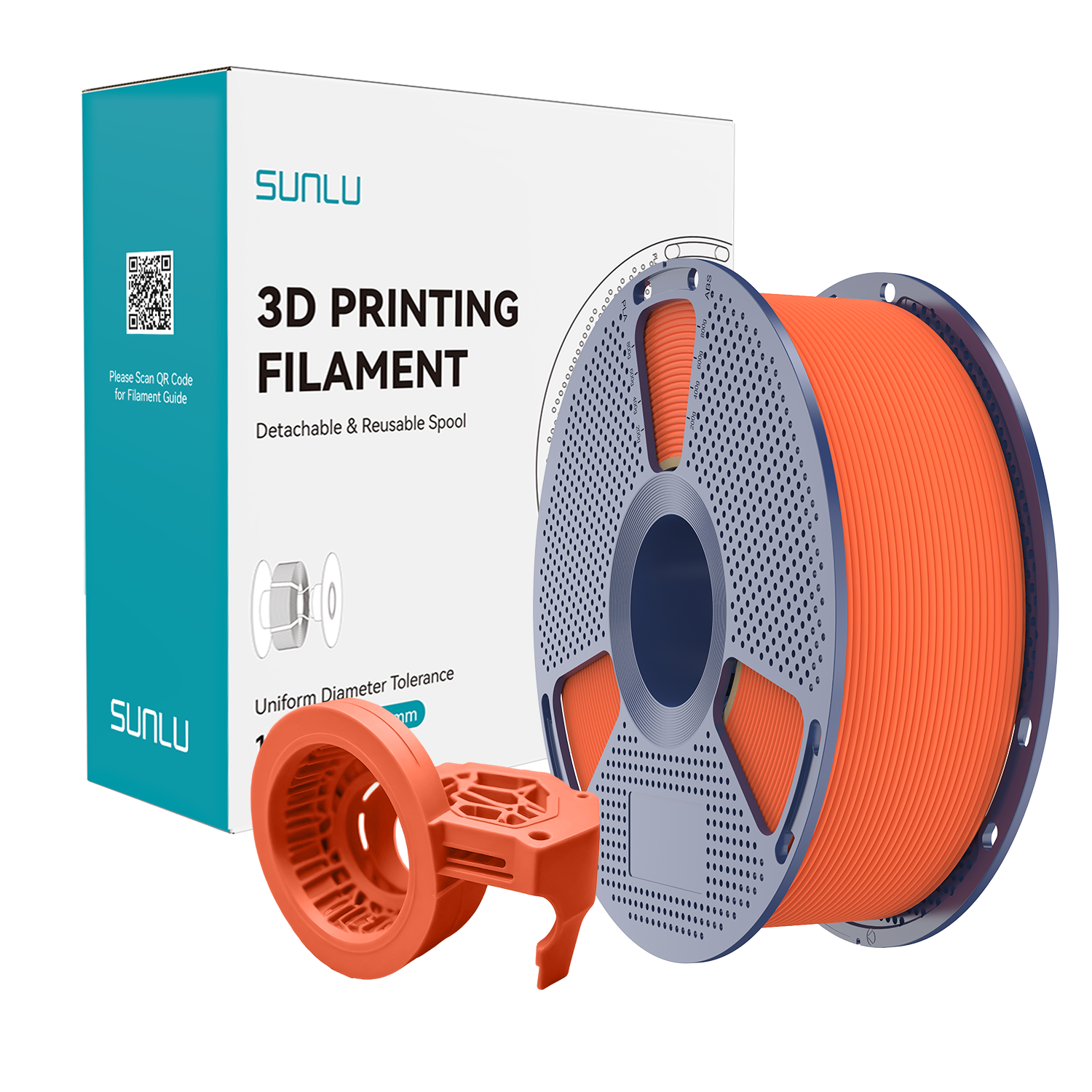 SUNLU High Speed Matte PETG Filament Orange