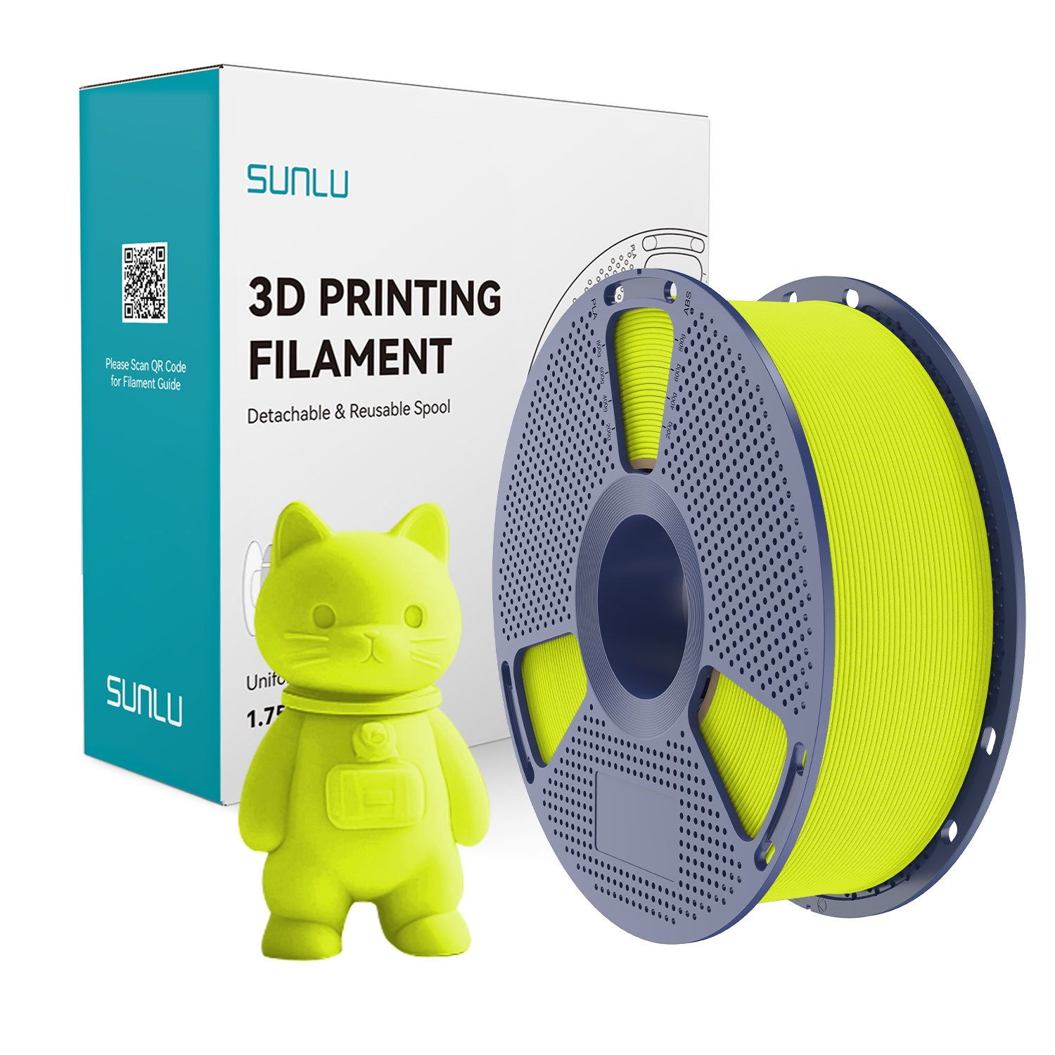 SUNLU Matte PLA Filament Sprout Green