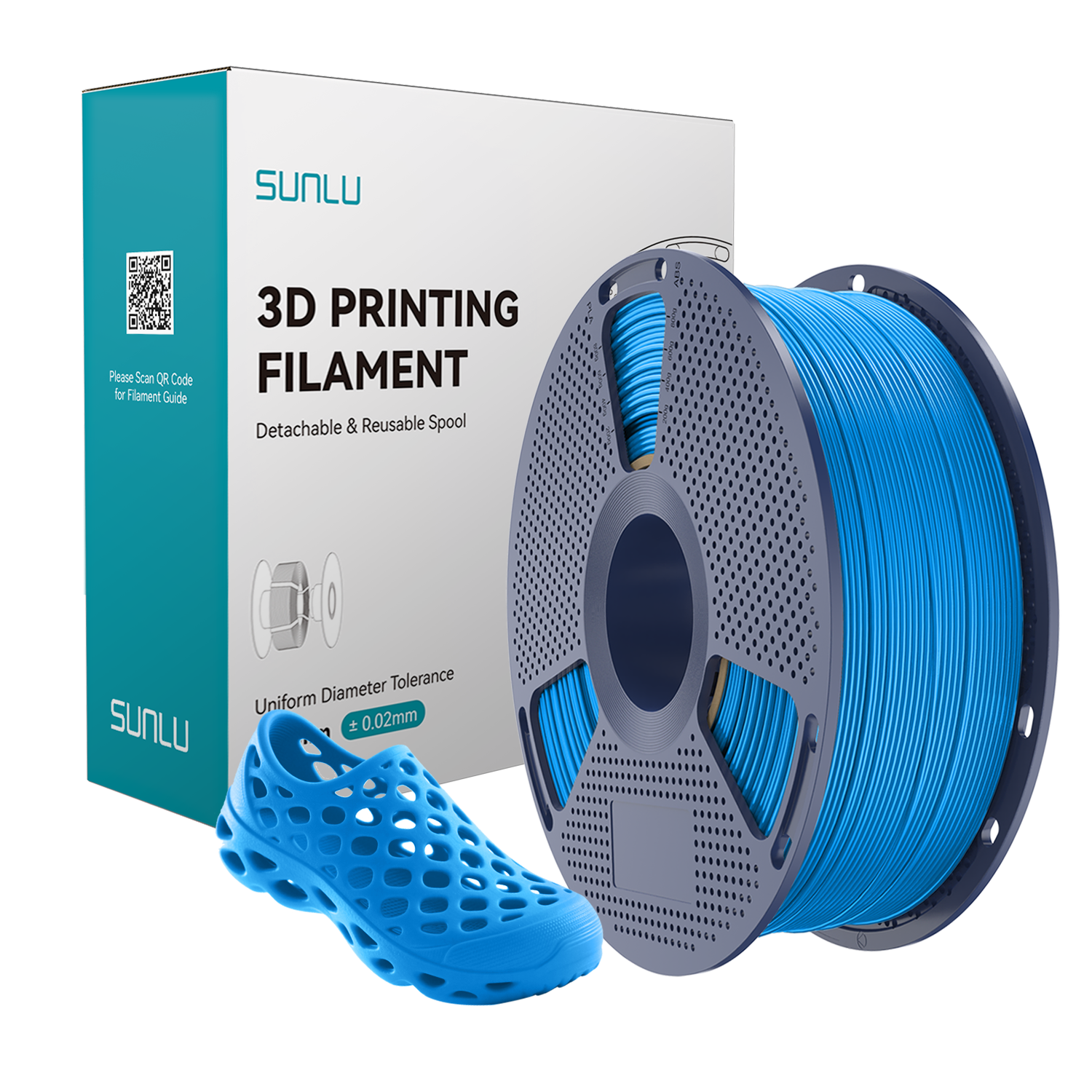 SUNLU TPU 95A Filament Azure