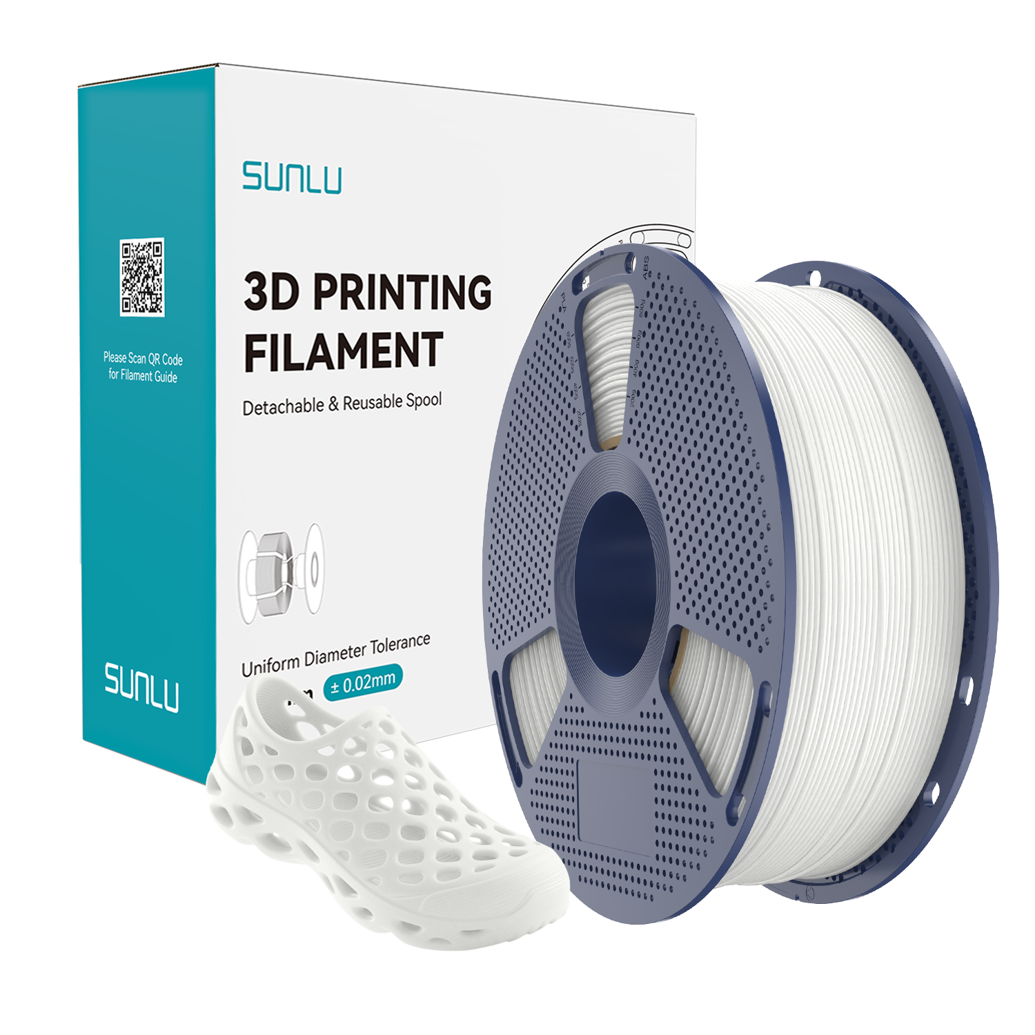 SUNLU TPU 95A Filament White