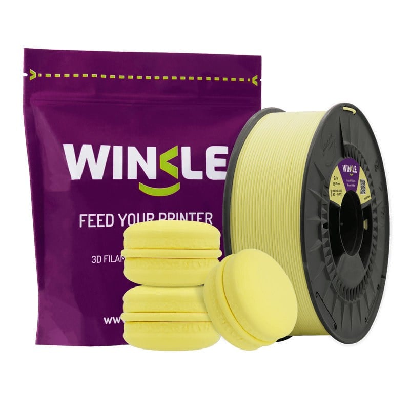 WINKLE PLA HD FILAMENT PASTEL Banana Yellow