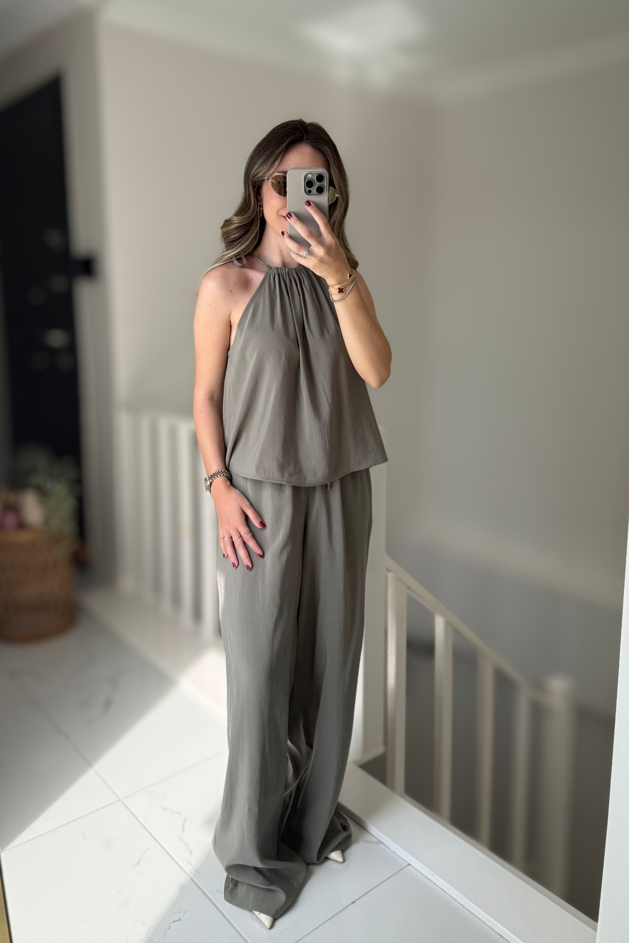 BLUZ PANTOLON TAKIM - HAKİ