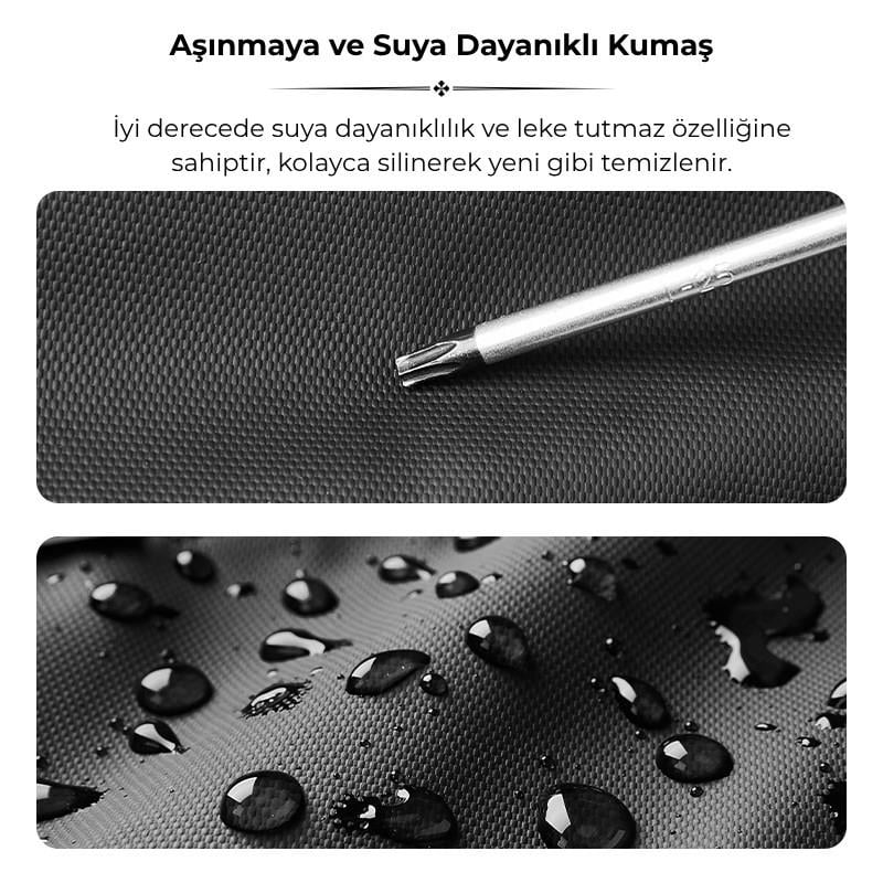 Su Geçirmez Seyahat Sırt Çantası  Yalıtımlı Çanta ve Islak Eşya Çantası Hediye 16
