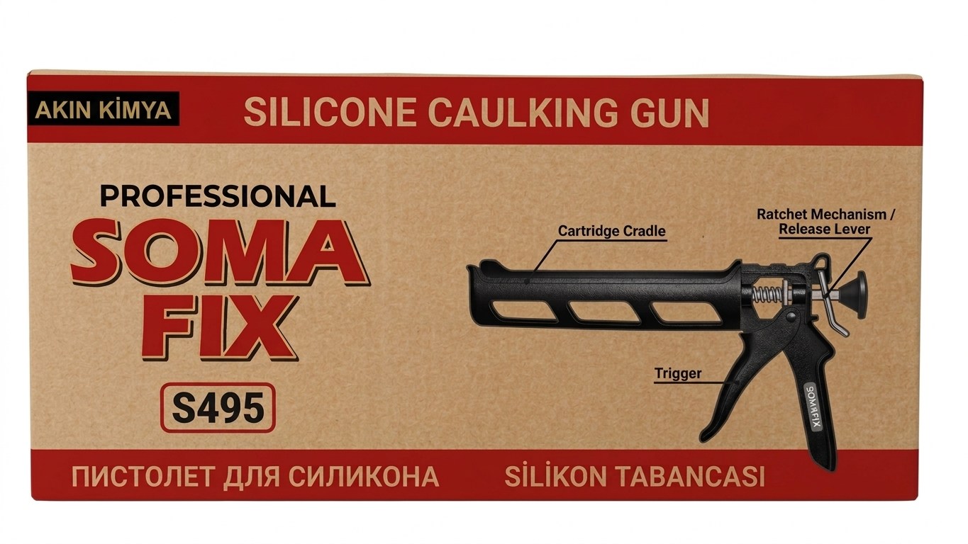 25 Adet Somafix Silikon Mastik Tabancası Plastik S495