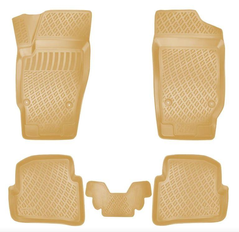 Seat Cordoba 2002-2008 Uyumlu 4.5D Havuzlu Paspas Bej