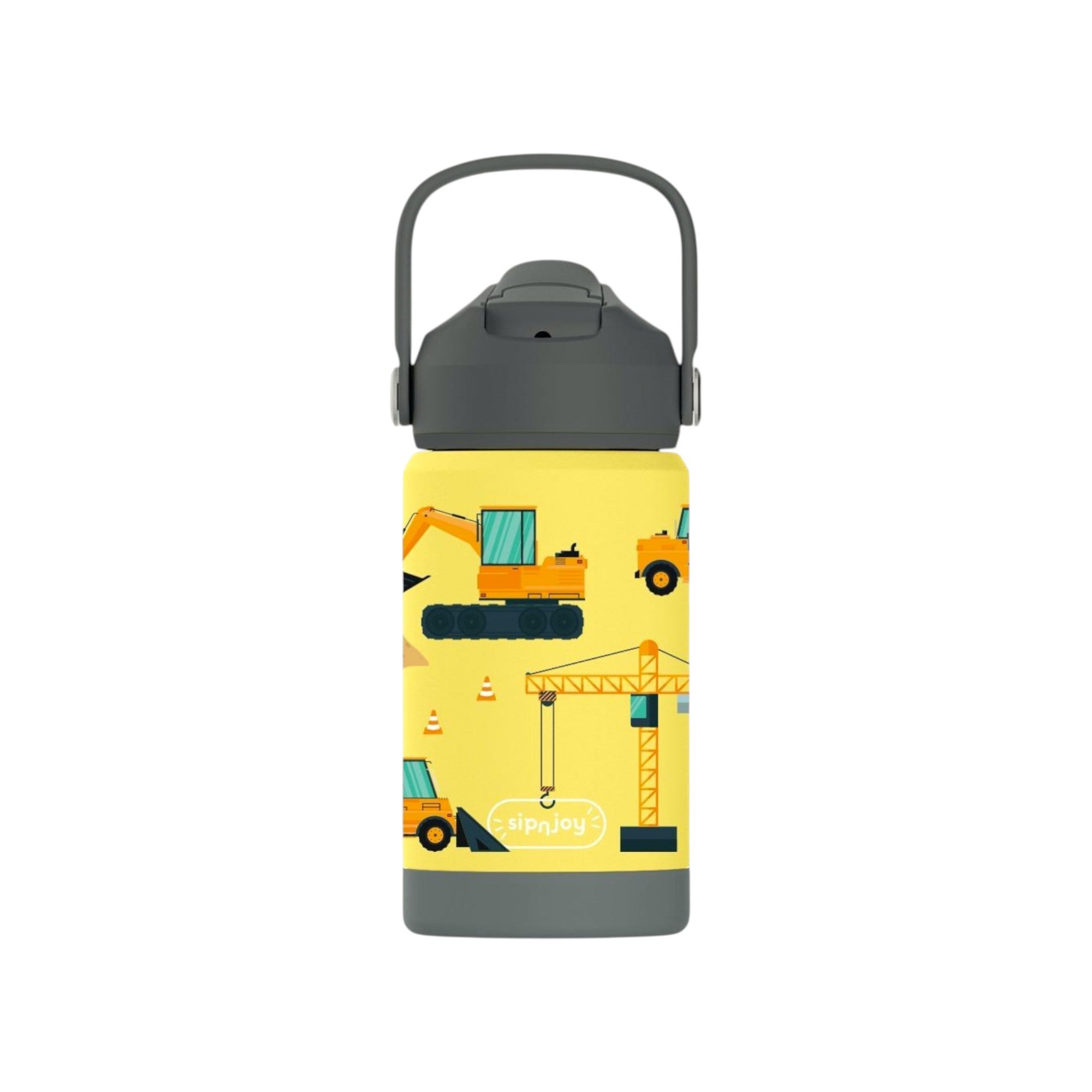 SipnJoy - FlipSip Çocuk Su Termosu | 360 ml - Builder Buddy