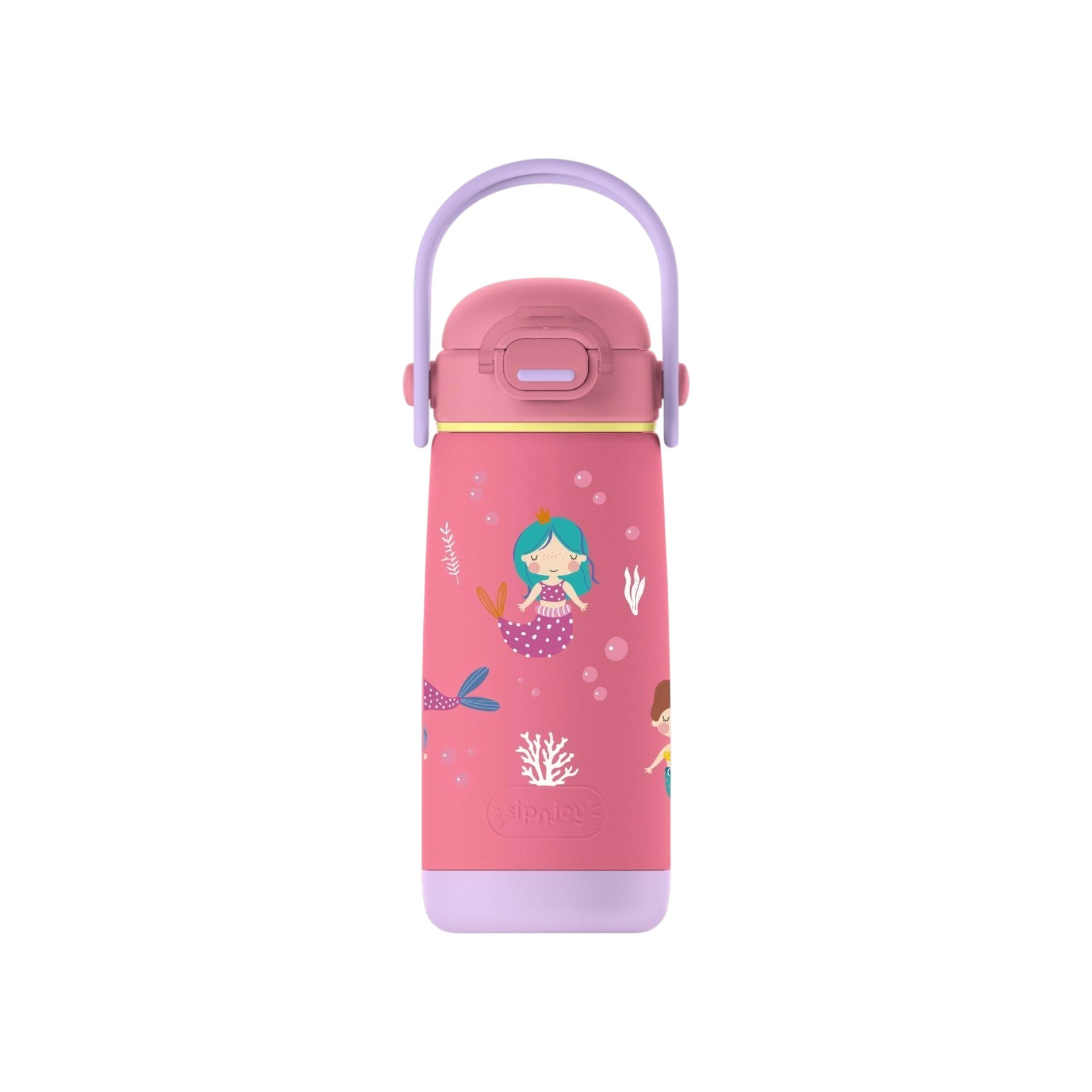 SipnJoy - SipSquad Plus Çocuk Su Termosu  | 480 ml - Mermaid Dream