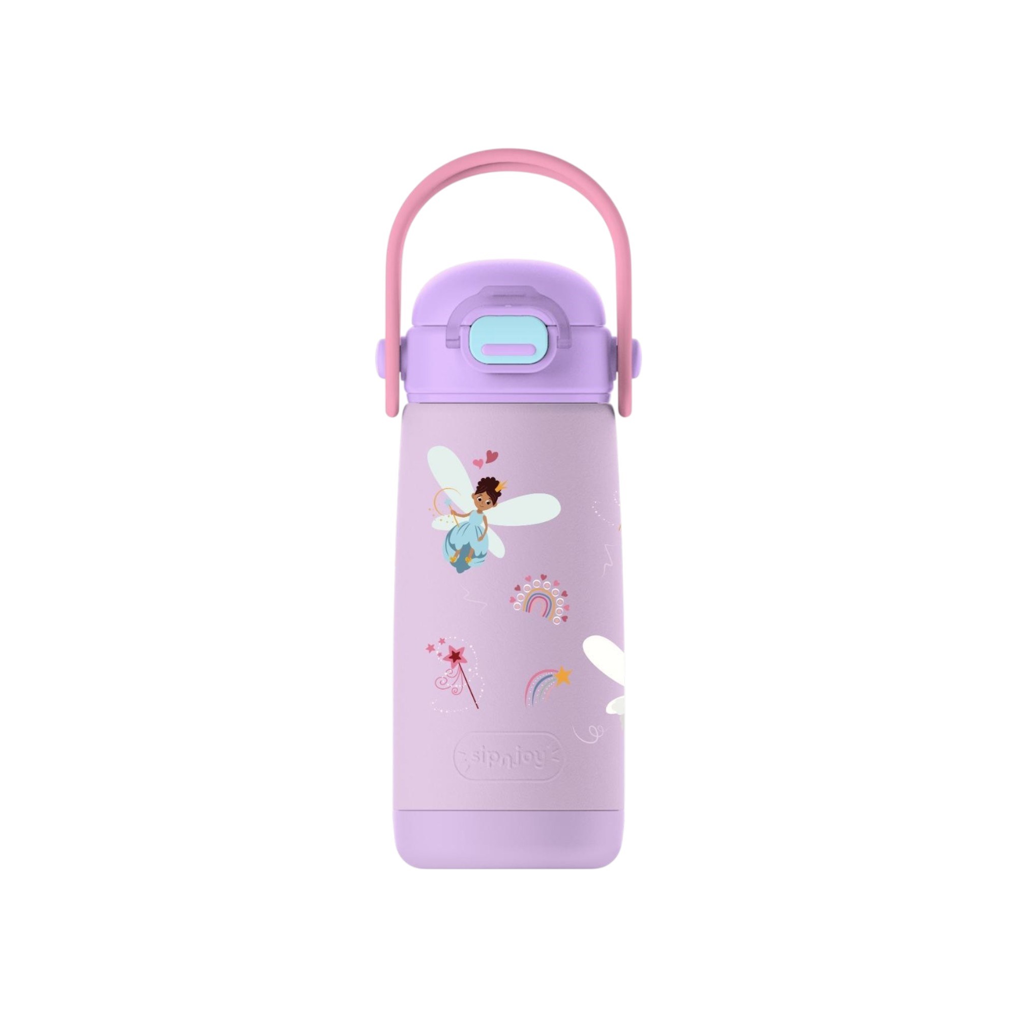 SipnJoy - SipSquad Plus Çocuk Su Termosu  | 480 ml - Fairy Sparkle