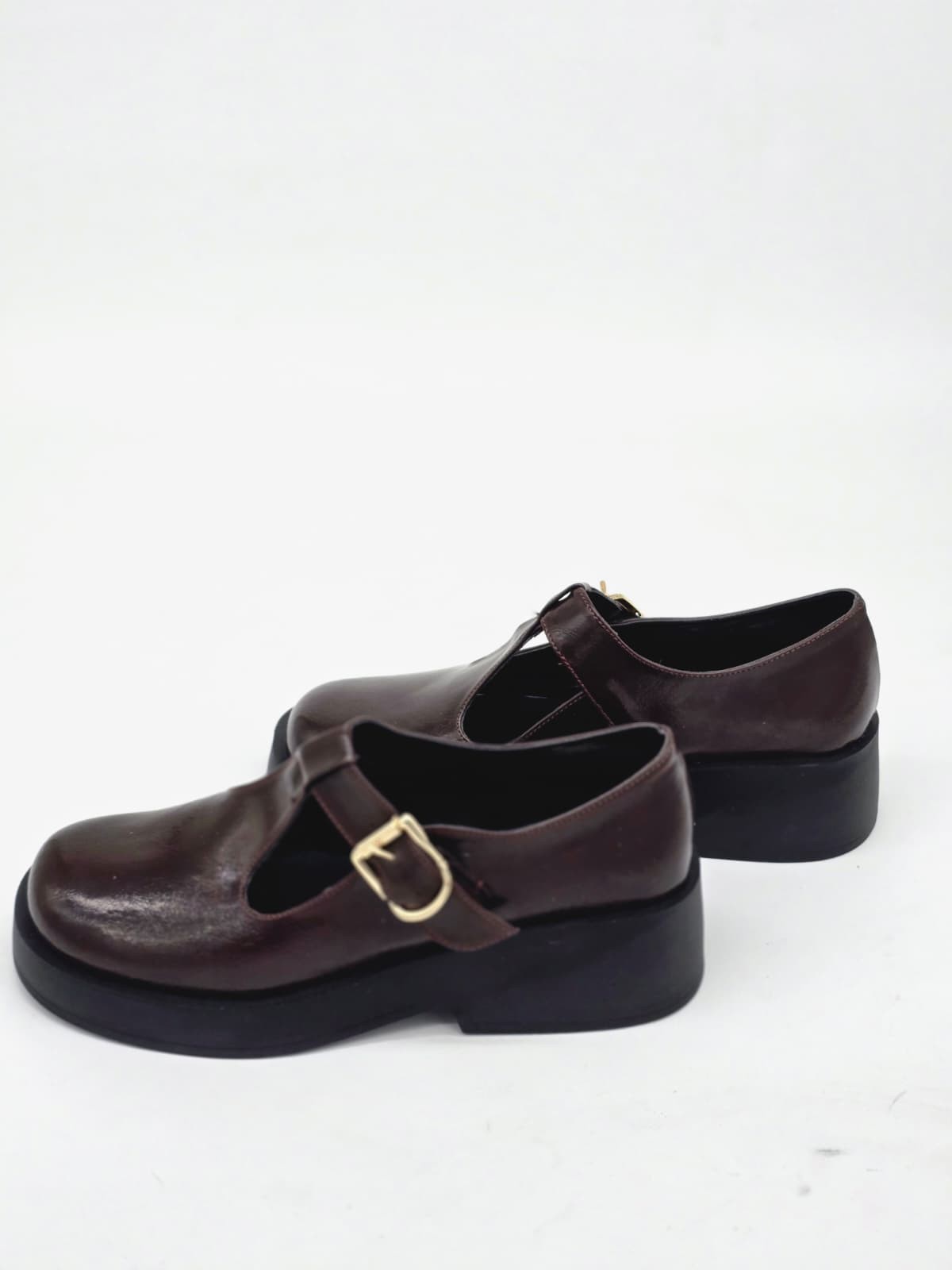 LUVESTA Burgundy Crush Platform Mary Jane
