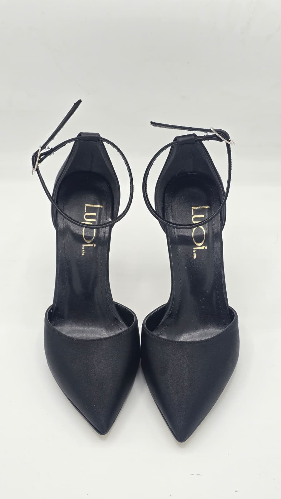 Luvestashoes Mat Gece Siyahı Kadeh Topuklu Ortopedik Stiletto