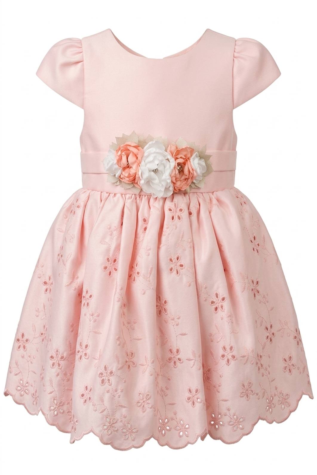 Blush Broderie Elbise