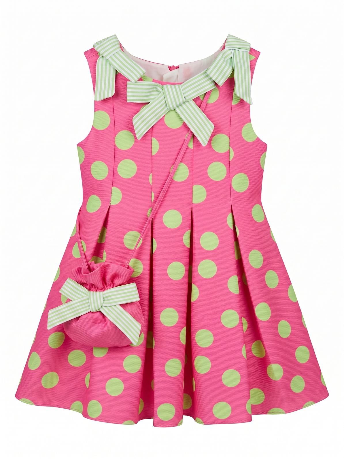 Candy Dot Bow Elbise