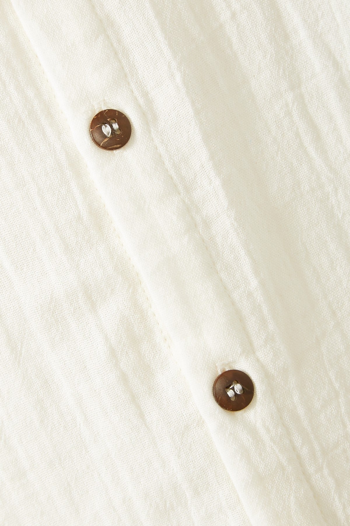 Ekru Müslin Bebe Yaka Gömlek