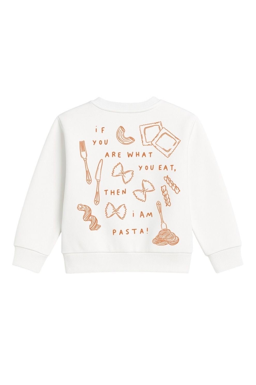 Ekru Pasta Sweatshirt