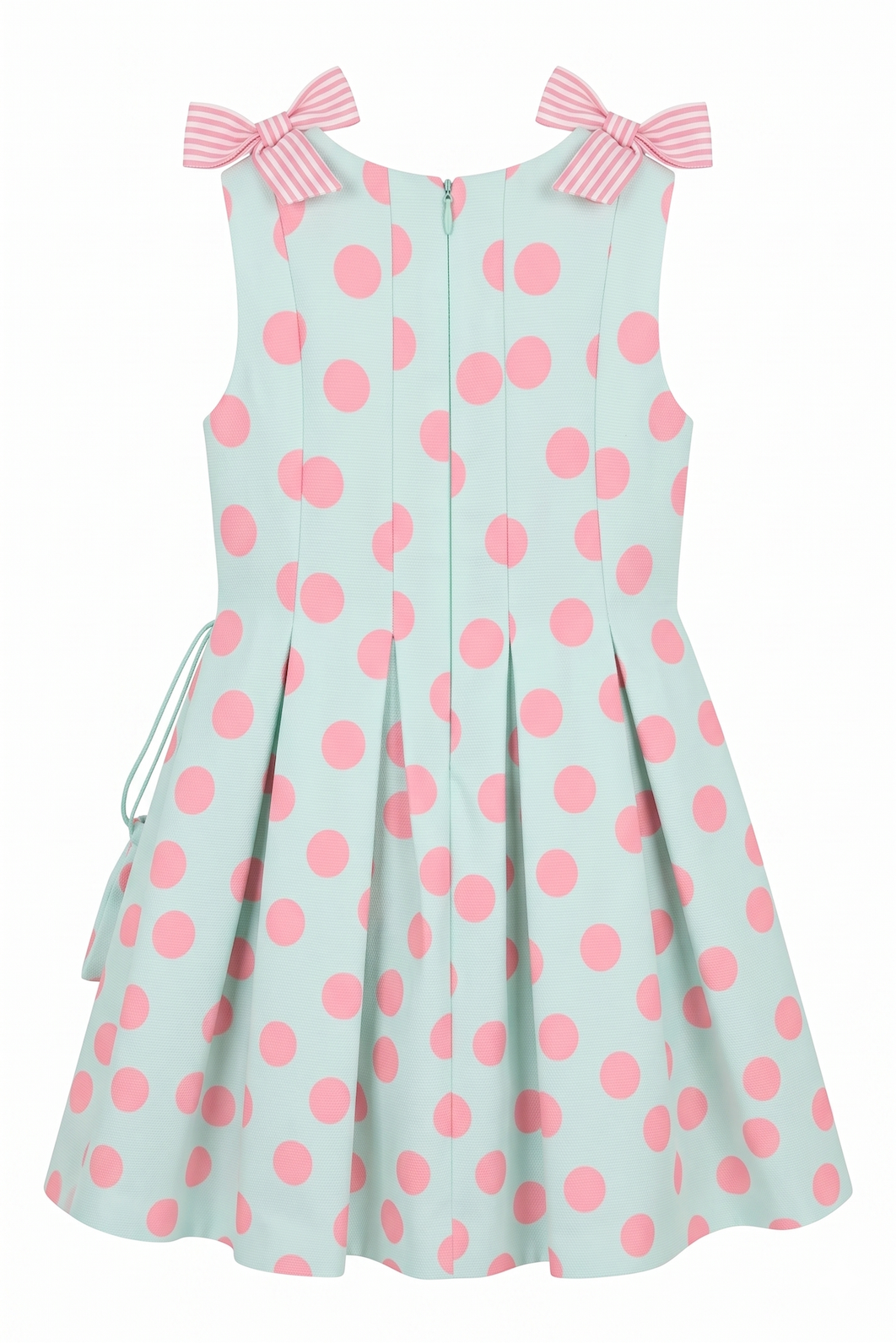 Minty Dot Elbise