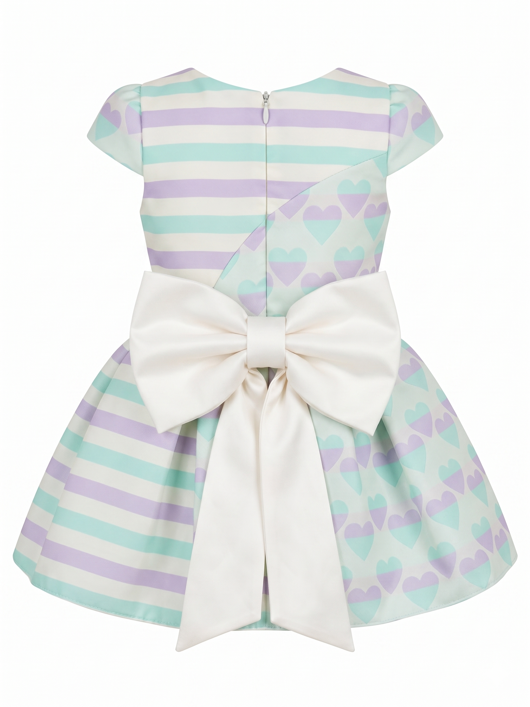 Pastel Heart Elbise