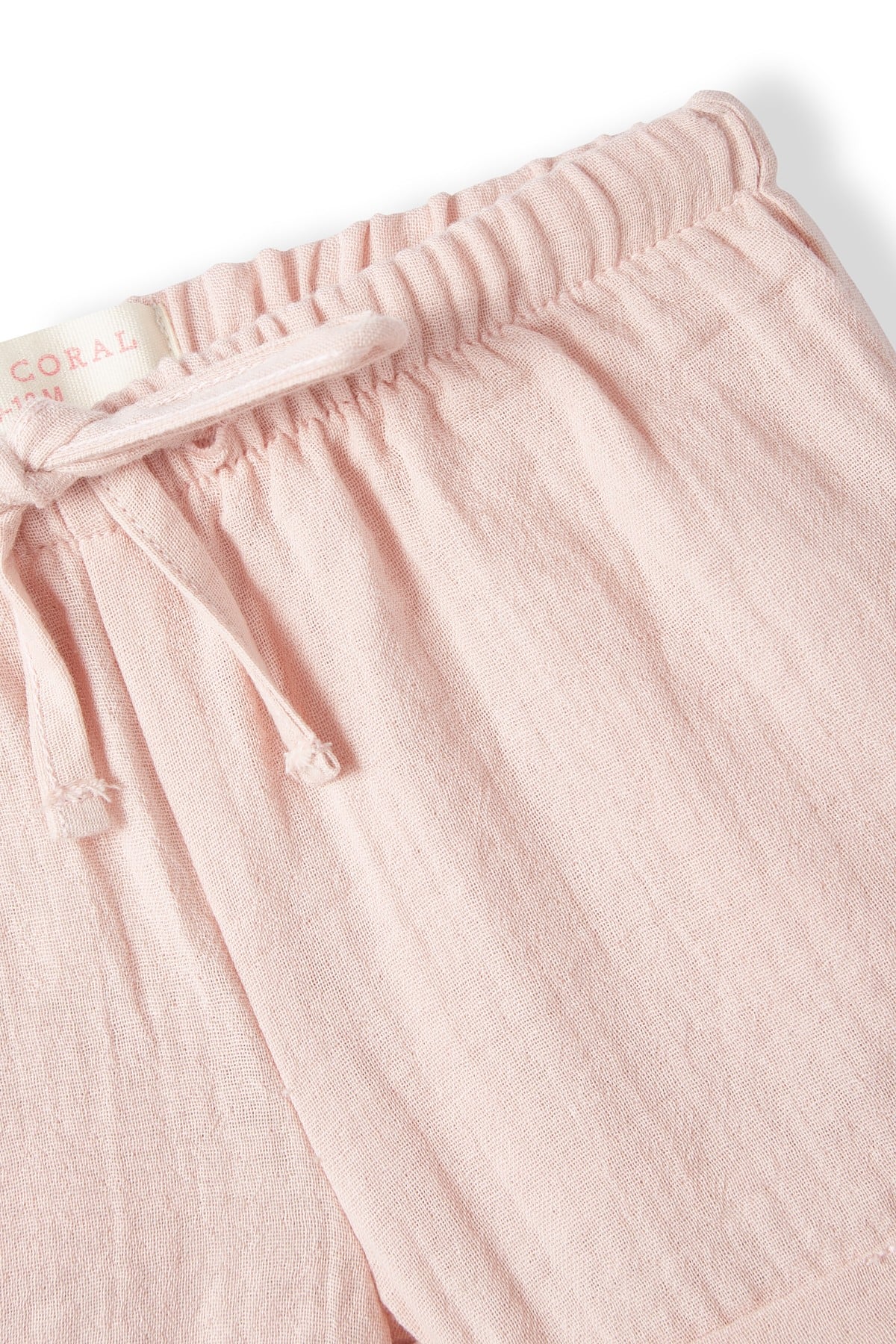 Pembe Müslin Şort