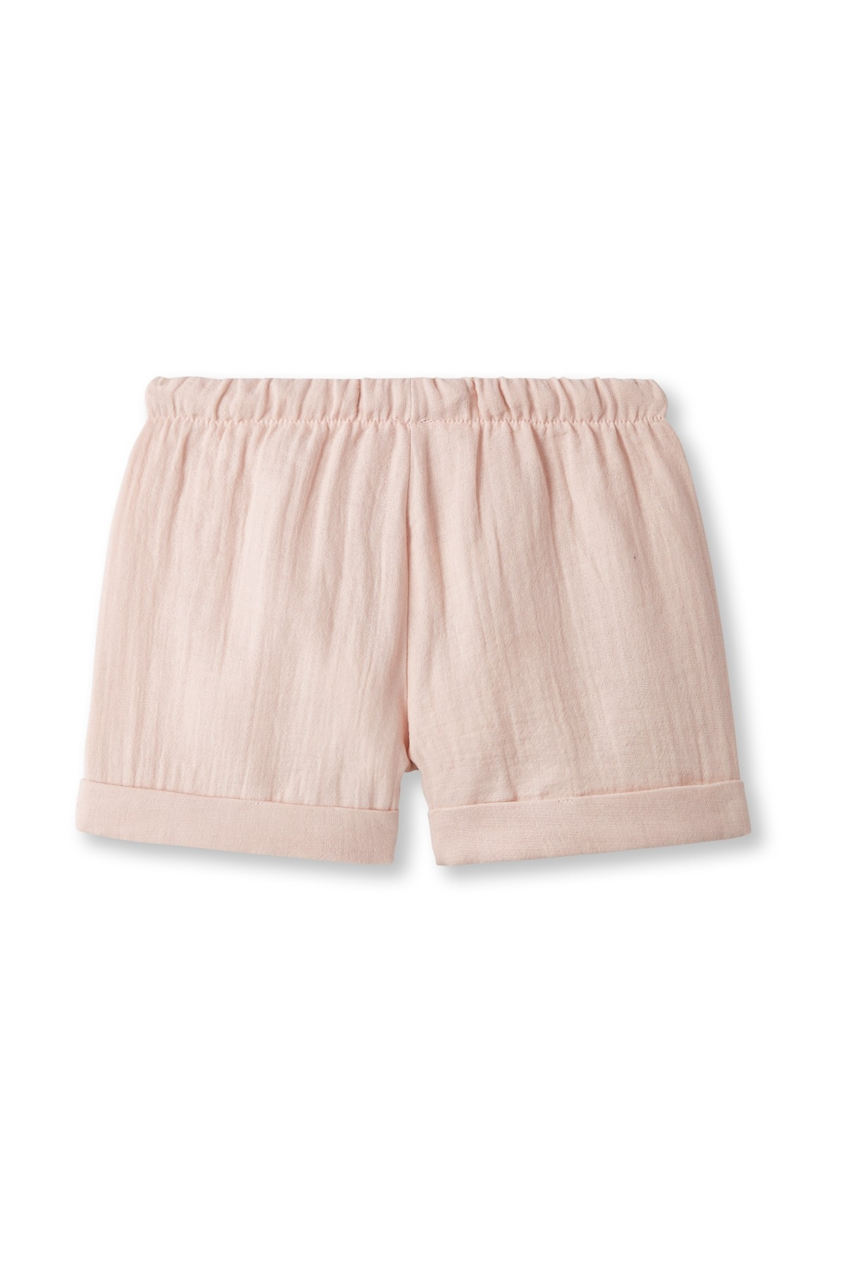 Pembe Müslin Şort
