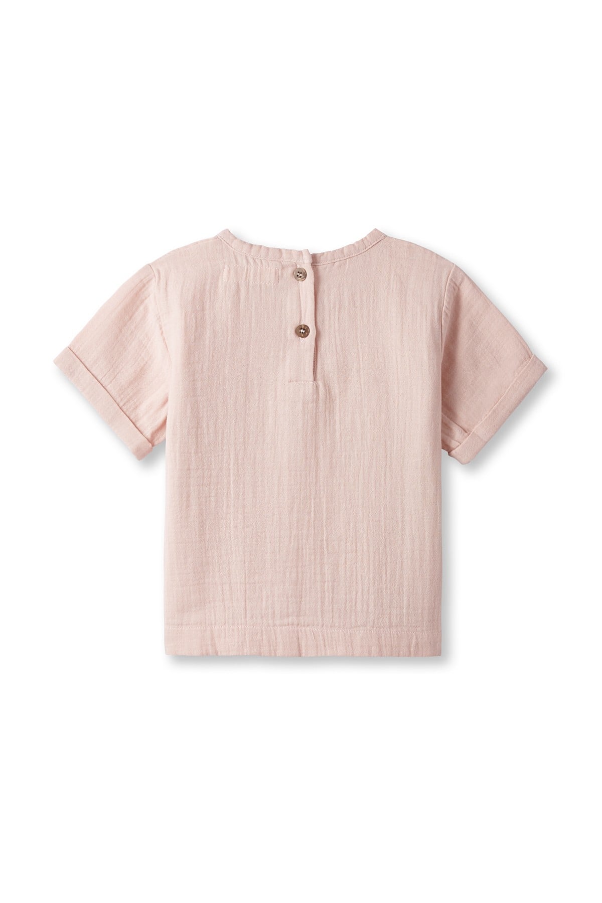 Pembe Müslin Tişört