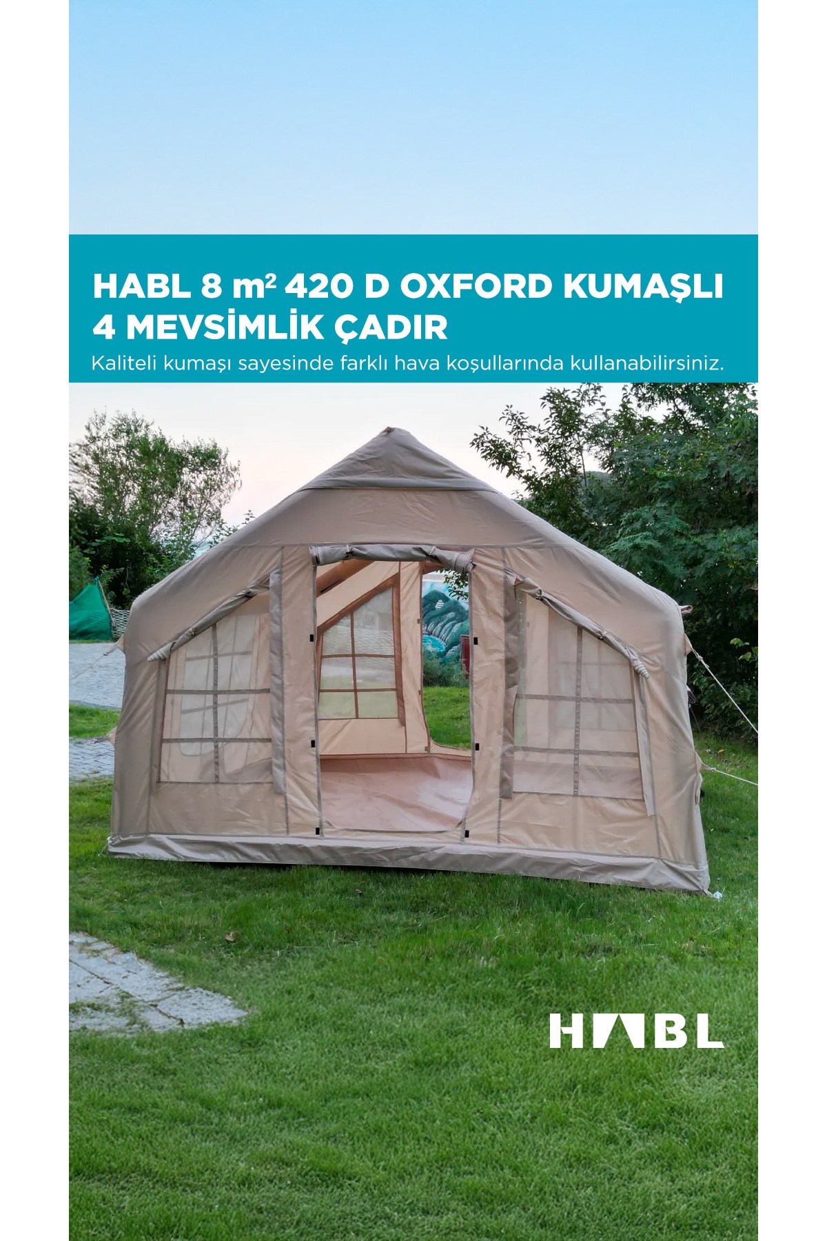 Habl Şişme Kamp Çadırı - 8 M2