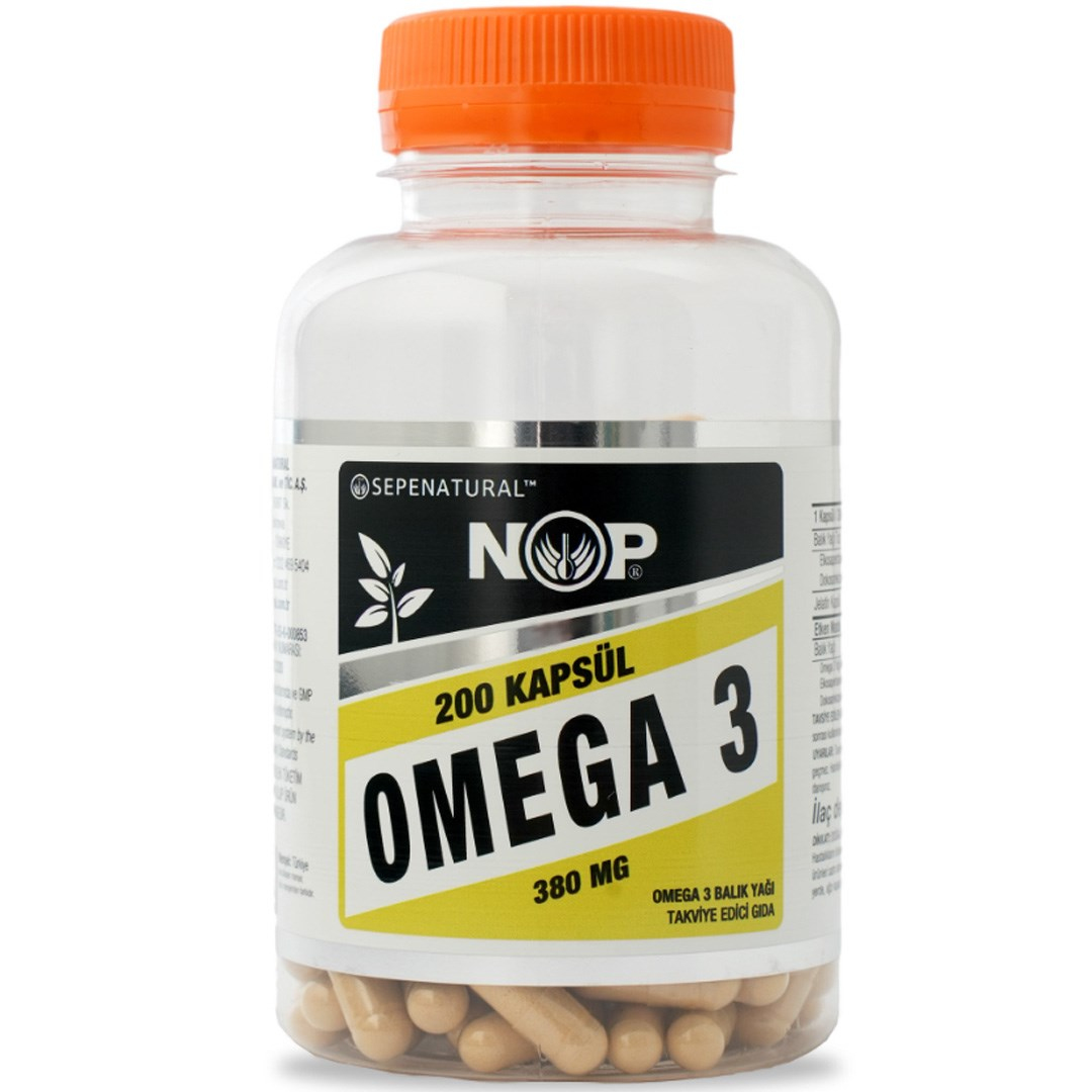 NOP OMEGA 3 TOZ 200 KAPSUL X 380MG