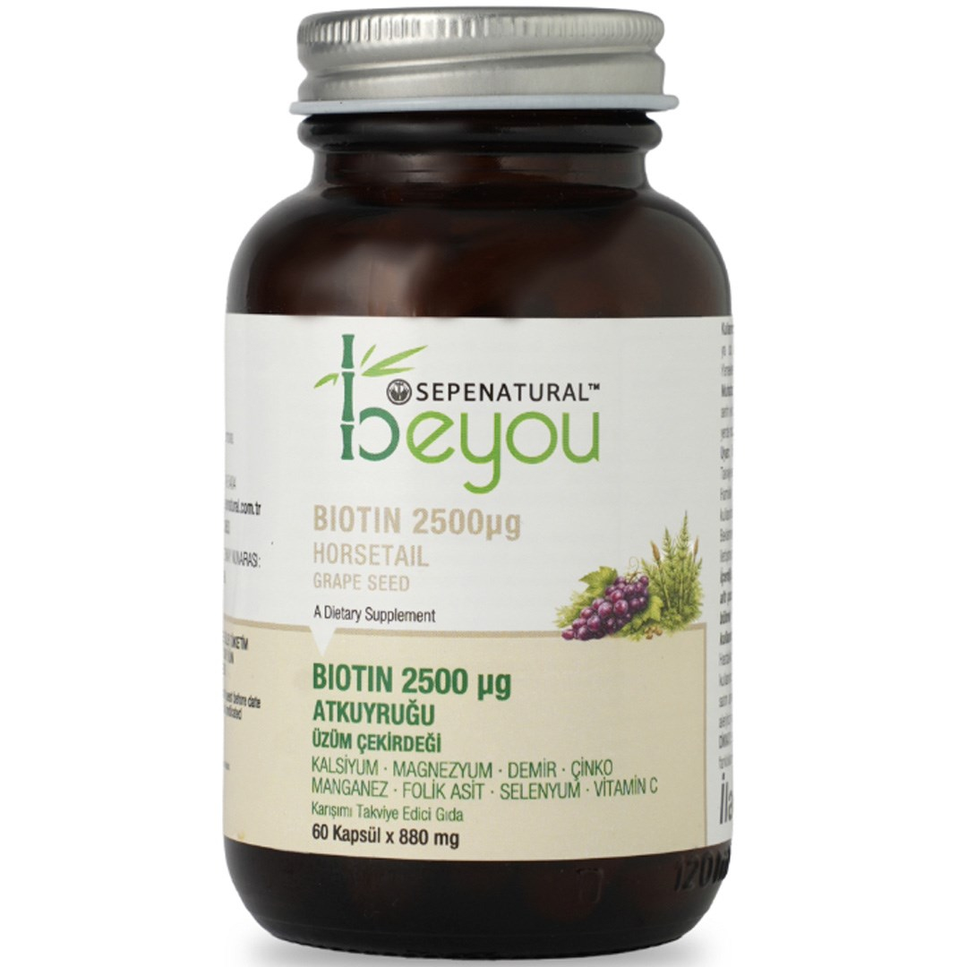 SPN  BEYOU KOMPLEKS BİOTİN 60 KAPSUL X 880MG