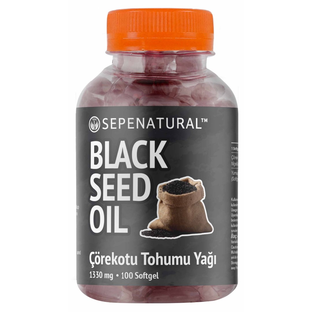 SPN  ÇÖREKOTU YAĞI BLACK SEED OIL 100 SOFTGEL X 1330MG