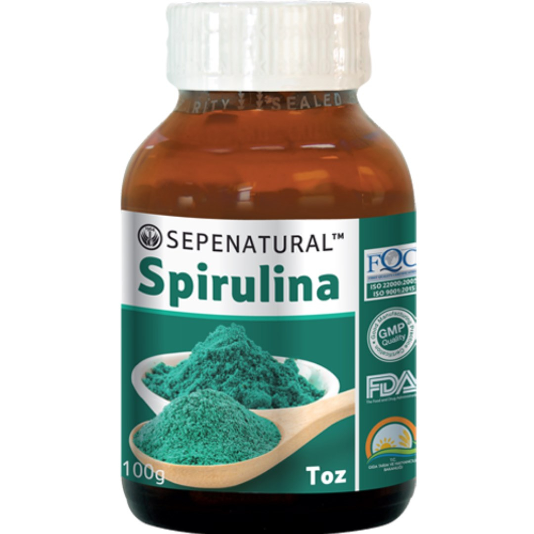 SPN SPIRULINA TOZ 100 GR