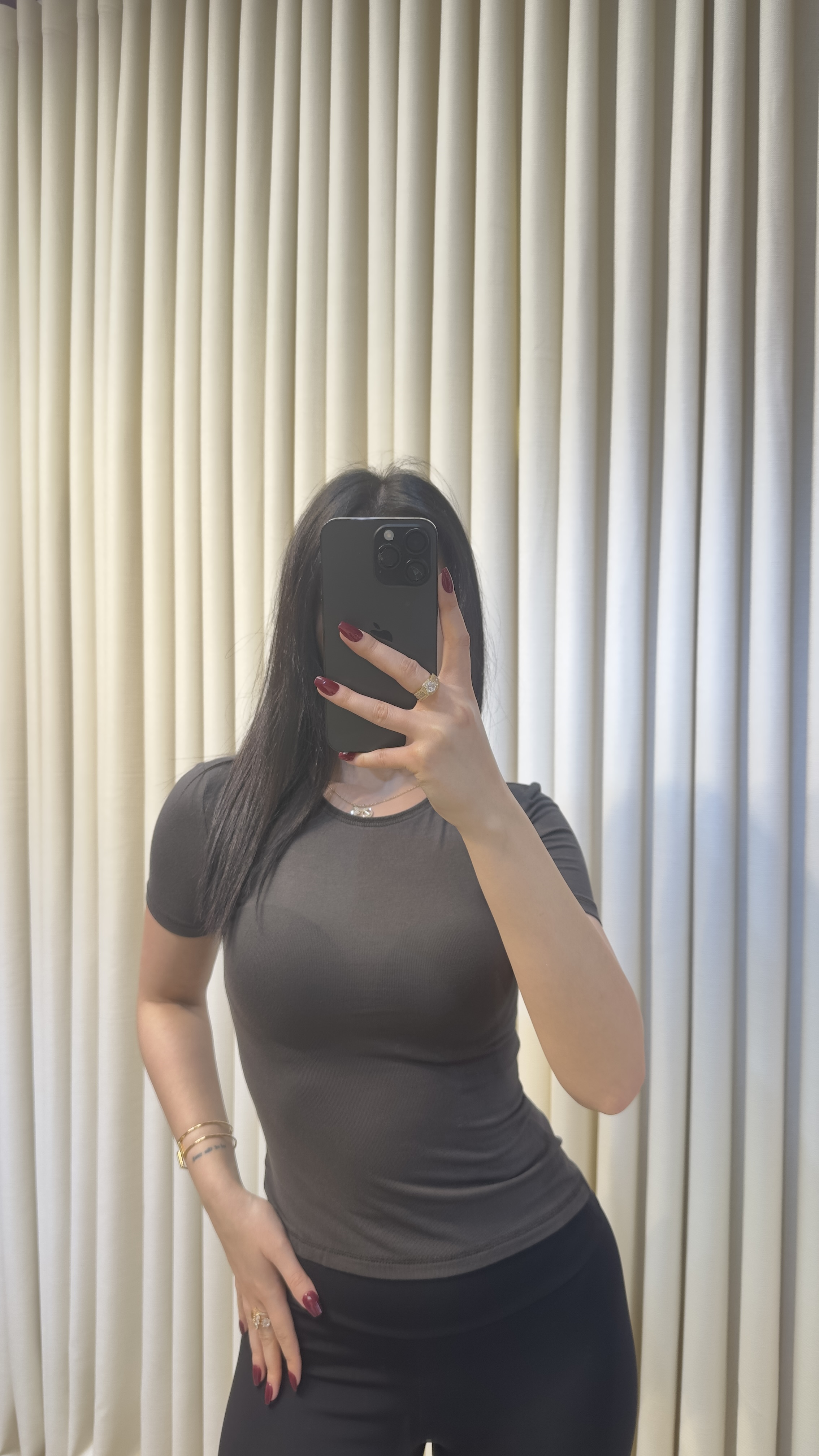 Bisiklet Yaka Antrasit Body