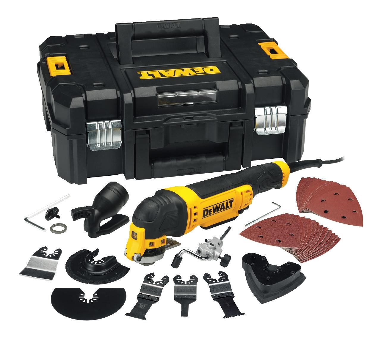 DEWALT 300W ÇOK AMAÇLI ALET SETLİ 