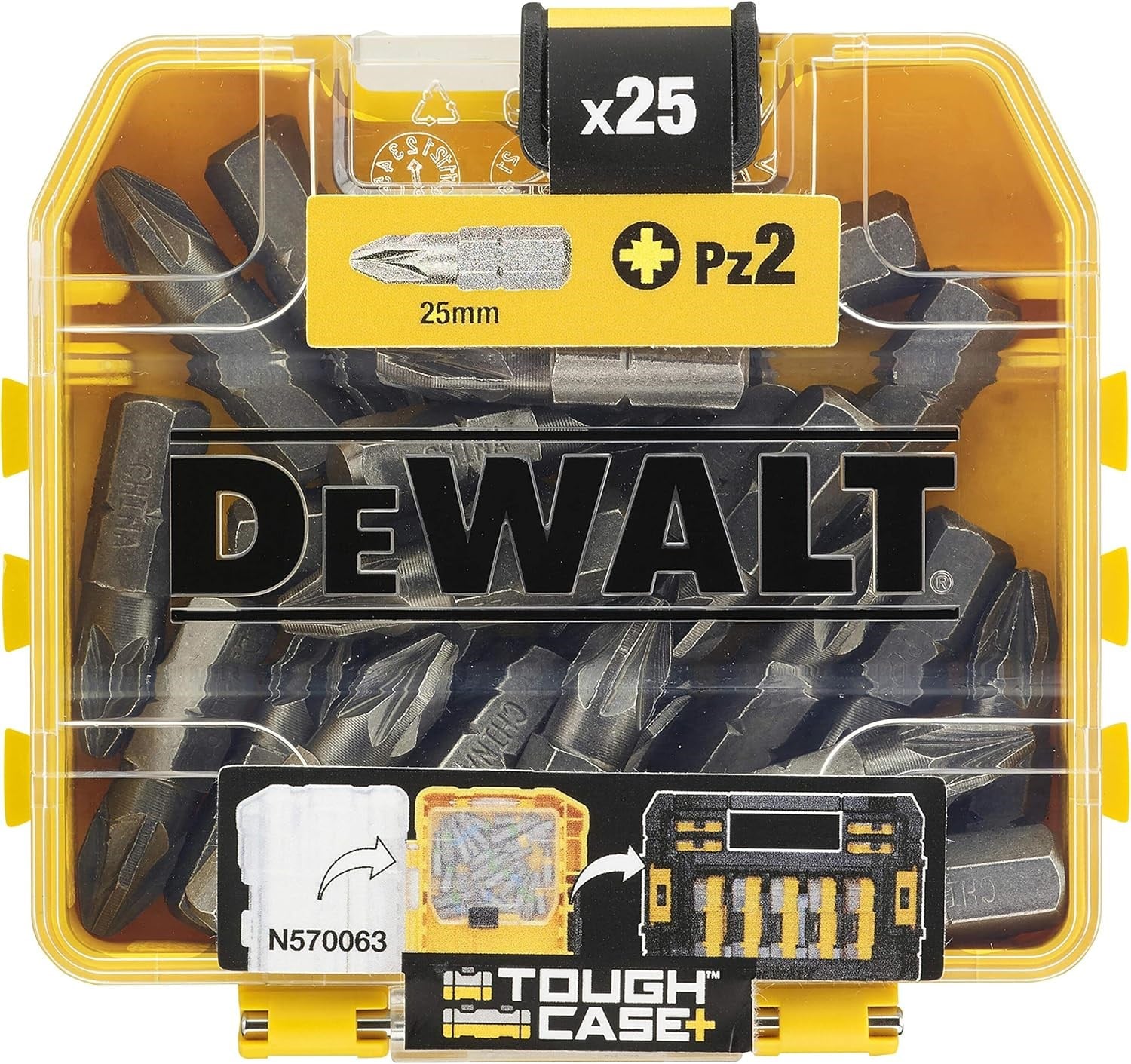 DEWALT BİTS UÇ PZ2 25mm (25'li) PAKET
