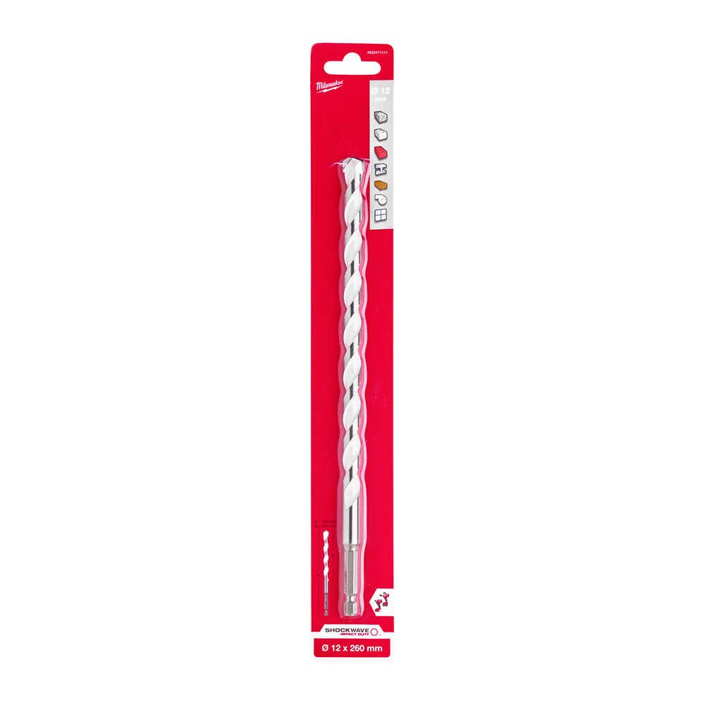 MULTİ BETON MATKAP UCU HEX GİRİŞLİ 12x260mm