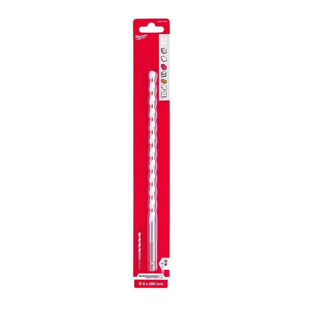 MULTİ BETON MATKAP UCU HEX GİRİŞLİ 8x200mm