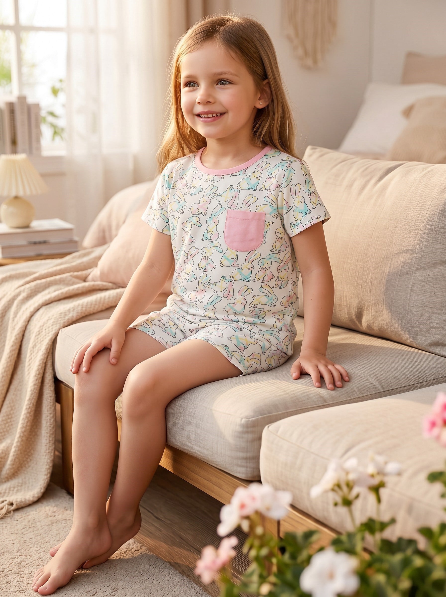 Kız Çocuk Pijama Takımı