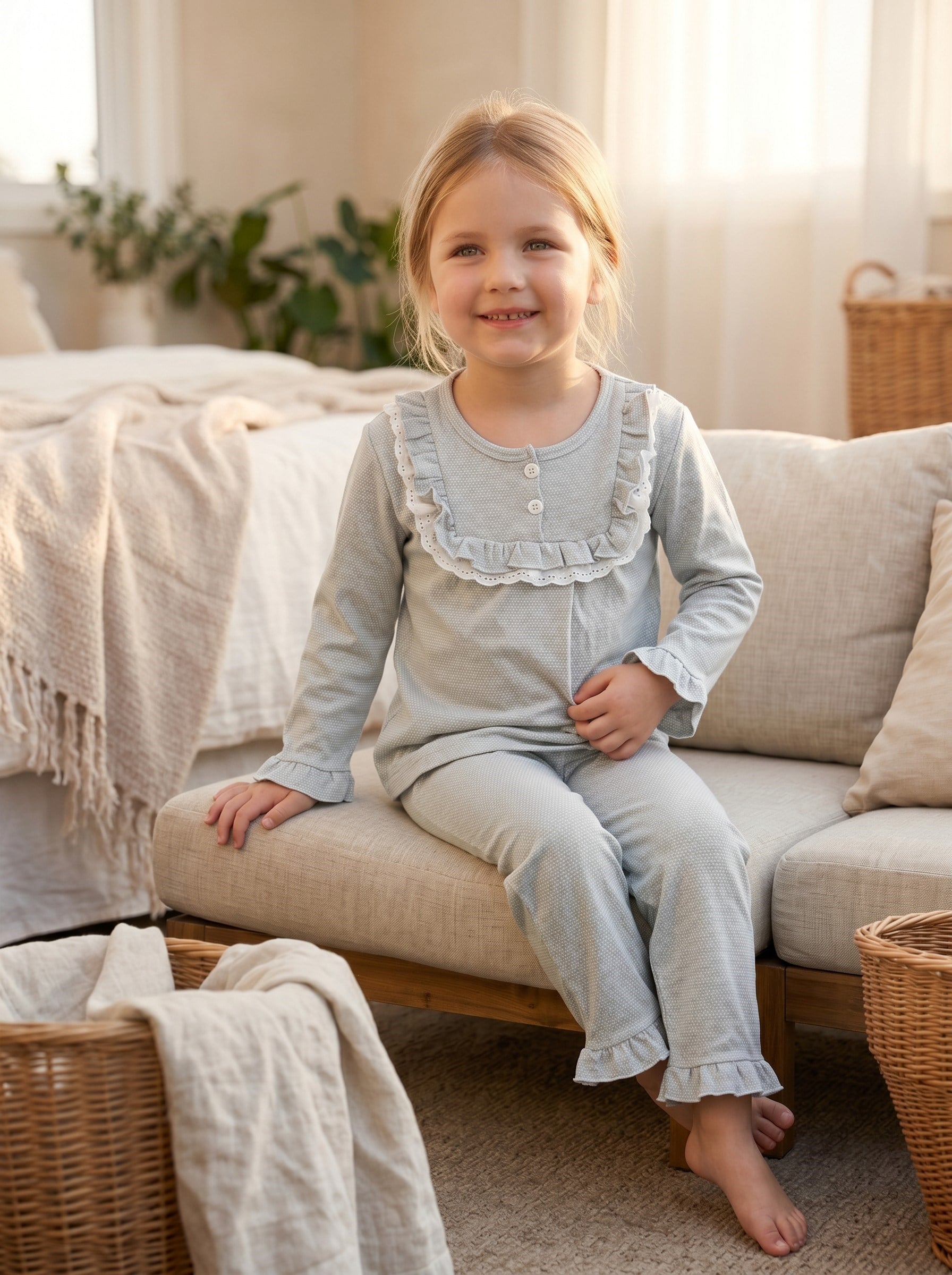 Kız Çocuk Pijama Takımı